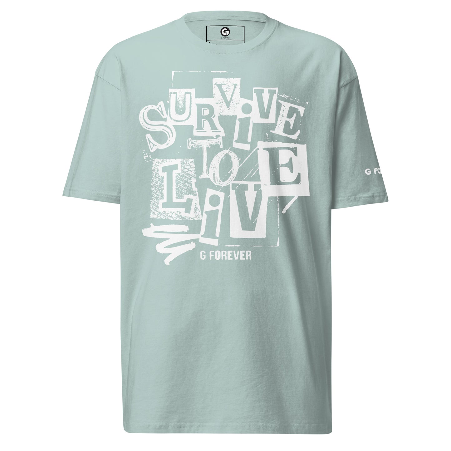 Men's Survive To Live Tee (Agave)